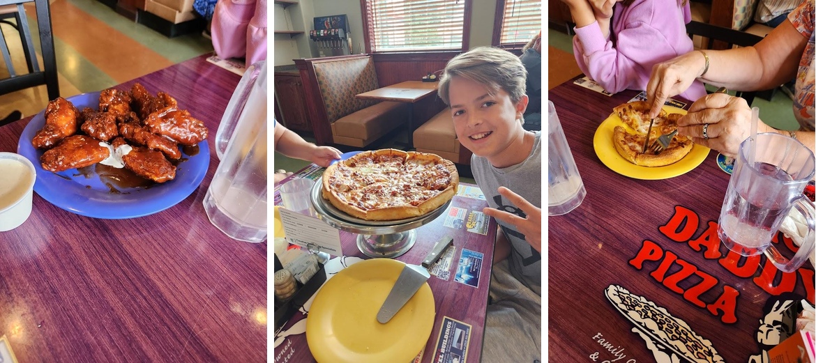 Big Daddy's Pizza Menu
